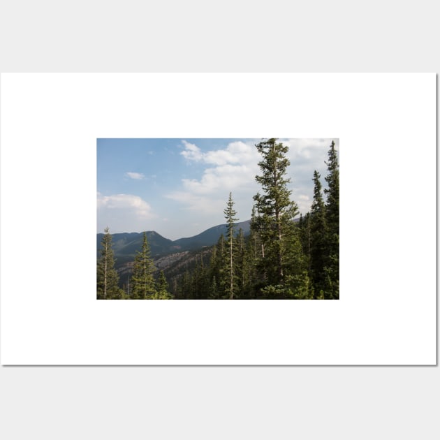 Mountains and Trees Wall Art by Jacquelie